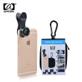 APEXEL Universal Clip 5 in 1 Camera Lens Kit for iPhone Samsung Xiaomi Smart phones Lenses Fisheye Macro Wide Angle Telescope Lens. 