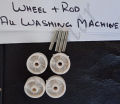 Wheel & Rod Set Washing Machine Parts - WS-K7. 