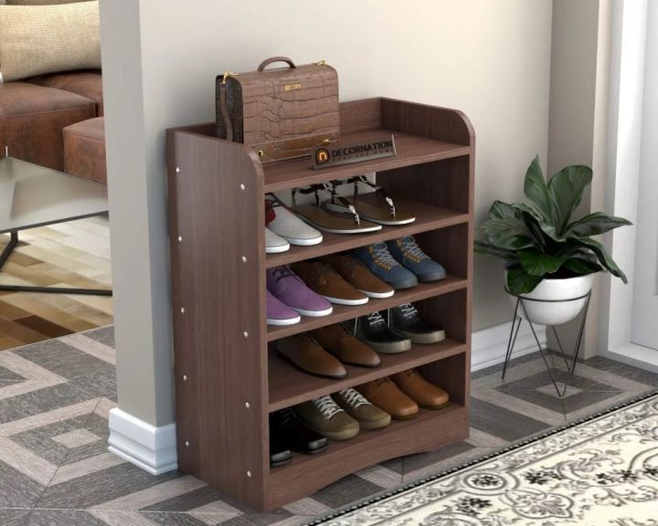 W.M Decor Wood Shoe Cabinet Storage for Home/ Shoe Rack