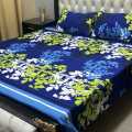 Bed Sheets King Size double bed Export Quality, Color Warranty, 3 pieces One bed sheet 2 pillow cover. 
