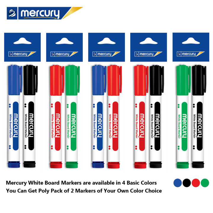 Mercury%20White%20Board%20Marker%20(2%20Pcs%20Poly%20Pack)%20-%20Image%202