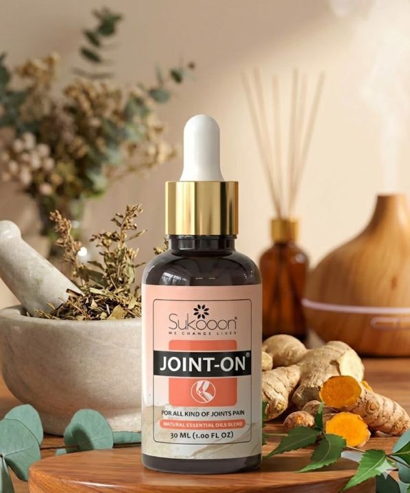 Joint & Muscle Pain Relief Herbal Oil | Knee, Back & Arthritis Massage ...