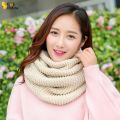 Women Lady Scarf Scarves Neckerchief Knitting Keep Warm Loops Winter Soft Solid Color(Red Int: One size)（available）. 