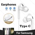 Samsung Galaxy S24 Ultra USB C Headphones Wired Earbuds with Mic in-Ear & Volume Control, USB C Headset for iPhone 15 Samsung Z Fold 4 Flip 5 Galaxy S24 S23 S22 S21 Oneplus 11 10T 9 Pixel 8 7 6A. 