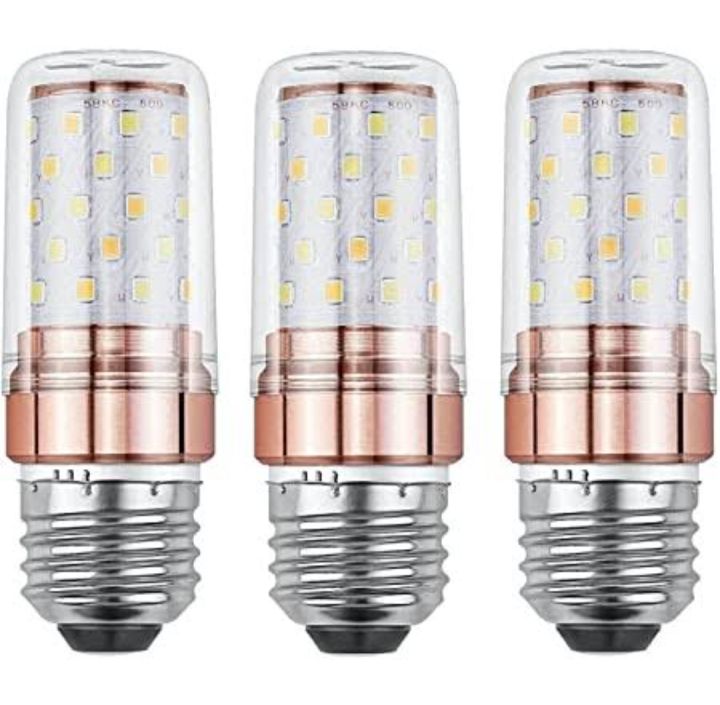 Pack of 10 piece E27 LED Bulb Light Cornlight 80LED 16W Equivalent Replacement 120W Incandescent Bulb 1600LM SMD 2835 Cold white/Warm White 85-265V (Color : Gold, Size : Cold white)