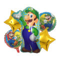 Super Mario Bros Theme Foil Balloons Mario Cartoon Printed Chrome Metallic Foil Balloons Set For Baby Girl & Boy Reusable Balloon For Birthday Parties Decoration, Baby Shower Theme Party Supplies, Pre School Class Theme For Party Decor : B9ZFFnCi. 