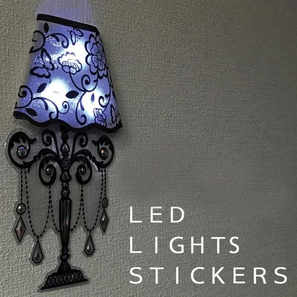 Led Wall Sticker Lamp Home Decoration