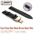 22mm Genuine Leather Watch Band Straps Band For Samsung Gear S3 Smartwatches Galaxy Watch, Moto 360. 
