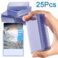 1-25pcs 3x4 Hard Plastic Card Sleeves Waterproof Collector Card Holder Protectors cover for Trading Cards Sports Baseball Card. 