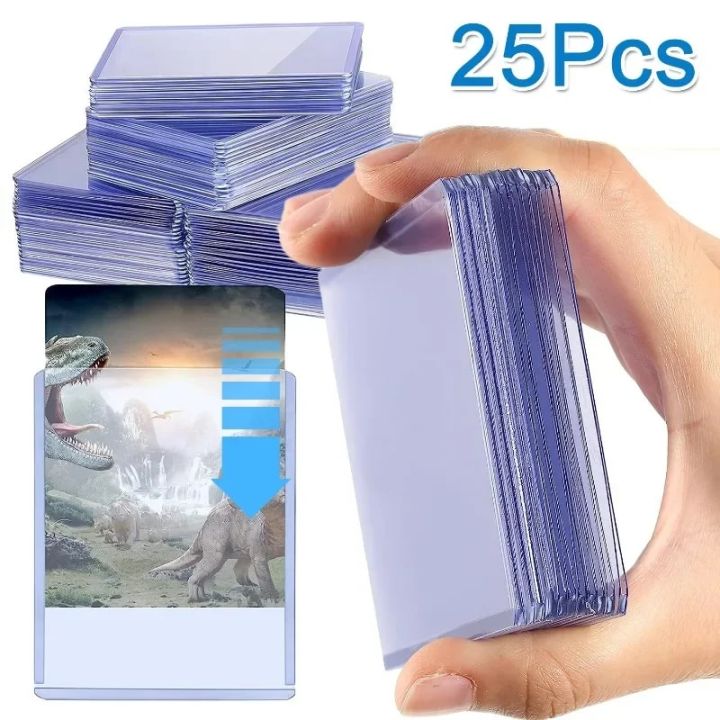 1-25pcs 3x4 Hard Plastic Card Sleeves Waterproof Collector Card Holder Protectors cover for Trading Cards Sports Baseball Card
