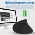 Left-Handed 2.4GHz Wireless USB Ergonomic Vertical Optical Mouse For PC Computer Laptop. 