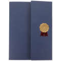 Sunfloweio Certificate Envelope Award Document Paper Certificate Paper Folder Presentation Certificate Holder Protective Certificate. 