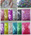 50 Grams Packet - Premium Ultra Sparkle Glitter, Multi Purpose Metallic Flake for Arts Crafts Nails Cosmetics Resin Art. 
