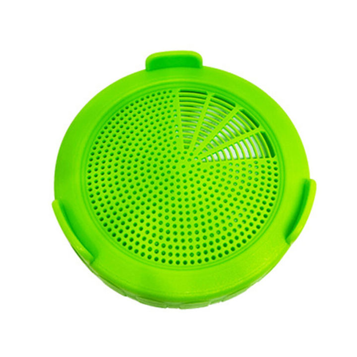 【ZOSR】86mm Plastic Wide Mouth Jar Sprouting Lid Mesh Sprout Cover For Mason Jar Plant Grow Seedlings Crop Germination Bottle Lid Hydroponic