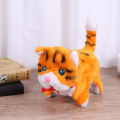 Electronic pets cats dolls cat plush walking barking kids educational toy Podazz. 