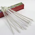 Multi-Color Rain Meteor Shower Led Lights Waterproof Tubes Snowfall String Garden Christmas light decorating. 