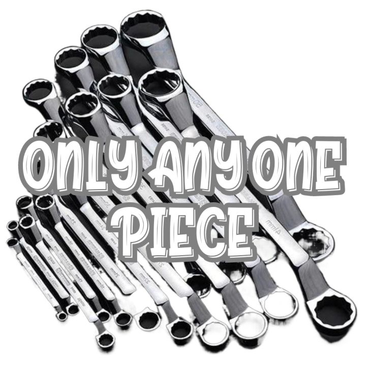 Ring Spanner - Single Piece | High-Quality Precision Tool for Tightening & Loosening Nuts and Bolts | Durable and Reliable | Ideal for Automotive, Mechanical, and Household Use | Easy-to-Use, Strong Grip, Long-Lasting Performance