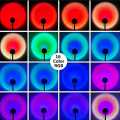 Remote Control RGB Sunset Lamp Projector 16 Colors Changing RGB | Mobile Photography Backgrounds Accessories Lighting Kit Wallpaper. 