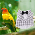 Bird Costume Soft Grid Print Parrot Shirt. 