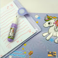 Premium Quality Mini unicorn Autograph Notebook with mini Pen| Cute stationary items for girls. 