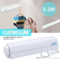 High Quality Retractable Automatic Cloth Drying Line, Automatic Retractable Clothesline Rope Cloth Drying Rack. 