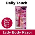 Original Daily Touch Razor 5 Pcs Bikini Razor Woman Razor Shaver Safety Female Hair Removal Double Blades Hair Razor Machine Mini Shaving Razor. 