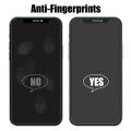 （For iP 14 Plus）1-2Pcs No Fingerprint Screen Protectors for iPhone 11 12 13 Pro Max Mini Matte Tempered Glass for iPhone 7 8 6 Plus XR X XS Max. 