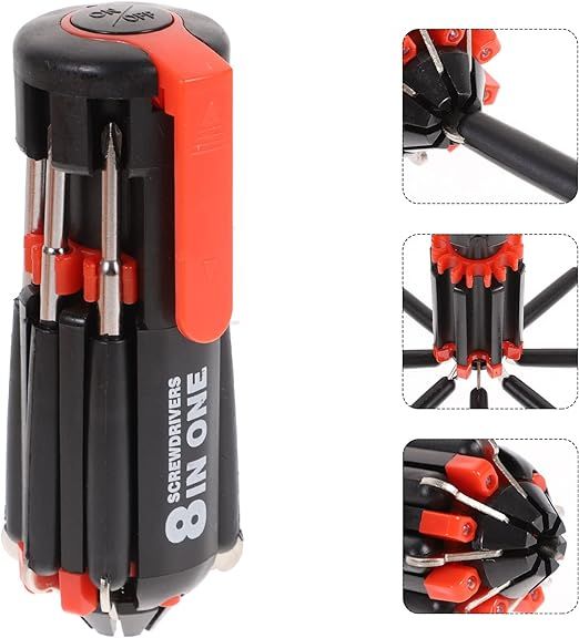 8 in one screwdriver battery sale