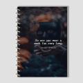 Spiral Notebook A4 or A5  -  Motivational. 