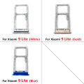NEW SIM Card Tray Chip Slot Holder Adapter Accessories For Xiaomi Mi 9T / Mi 9 / Mi 9 Lite Mobile Phone Sim Card + Pin. 