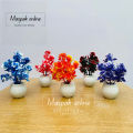Mini flower Pot Unique Artificial Flowers Plant Home, Office And Kitchen Decoration Purpose Decorating Flowers, Artificial Attractive Flowers For Home, Office And Kitchen Decor ,Party Gift. 