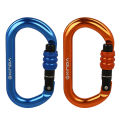 Green Home Safety Buckle Heavy Duty O-type Rappelling Climbing Carabiner. 