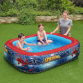 Bestway 98011 Spider-Man Family Play Pool, Multicolor, 6'7" x 57.5" x 19"/2.00m x 1.46m x 48cm,. 
