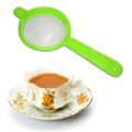 2 Pcs Tea Strainer for Kitchen, Chhalni for Tea and Coffee Food Strainers with Plastic Mesh. 