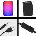 Kisonli X17 Speaker Gaming 2.0 Rgb Lights With Volume Control for Pc & Laptop. 