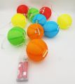 MULTICOLOR PAPER LANTERN FAIRY LIGHT ( 10 PAPER LANTERN BALLS BATTERY OPERATED FAIRY LIGHT ). 