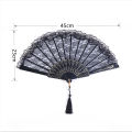 24 styles Ladies Lace Hand Fan Wholesale Folding Fans of Old Wedding Decor For Home Decoration Ornament Dance Accessories. 