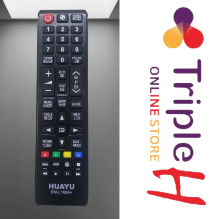 Samsung%20LCD%20Remote%20Control%20Original%20Huayu%20RM-L1088+%20For%20LCD/LED%20TVs%20Samsung%20Universal%20Remote%20Control%20With%203D%20Function%20Directly%20USE%20Without%20Setup%20%7C%20Triple%20H%20-%20Image%208