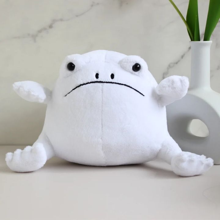 RKcode 30cm Ricky Rain Frog Plush Toys Anime Silly Frog Peluche Dolls Soft Green Plushies Toys Baby Kids Birthday Gift Valentine's Day