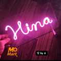 LED Decorative Lights with Custom Name Neon Sign. 