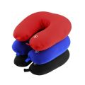 Microbead Travel Neck Pillow - Massage Pillow for Men and Women - Battery Operated Multicolor. 