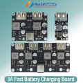 QC3.0 QC2.0 24w Quick Mobile Charger Module for Solar or UPS Battery to Fast Mobile Charger 1 2 4 Output Port Motor Vehicale 6-32v to 5v Step Down Fast Charger Module βoard. 