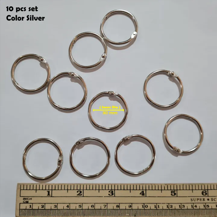 30mm%20ring%2010%20pcs%20set%20Metal%20Scrapbook%20Lock%20Ring%20Book%20Ring%20Binder%20Ring%20-%20Image%205