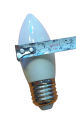 LED Candle Light Bulb 5Watt Frosted E27 (Screw Type) and E14 (Thin Screw Type) Thread - Chandelier Lamp. 