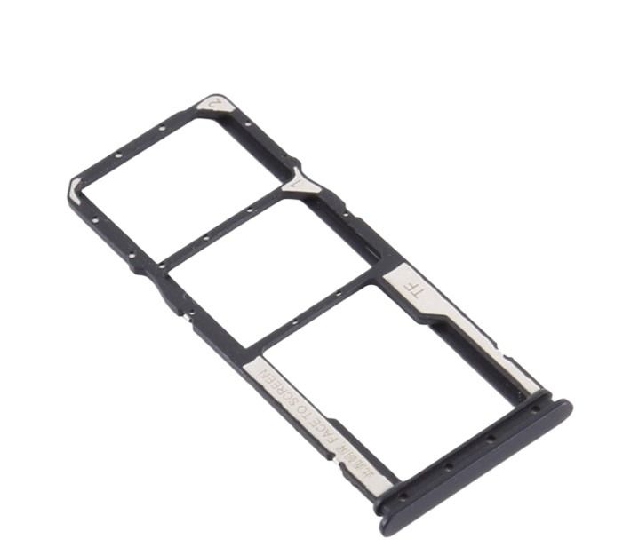 Xaiomi Mi A2 Plus Dual SIM Tray Sim Jacket Sim Slot Sim Door For Xaiomi Mi A2 Plus _ Black