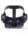 Shinecon 6th Generation 3D VR Glasses Headset with Earphones for 4.7, 6.7 Inch Smartphones. 