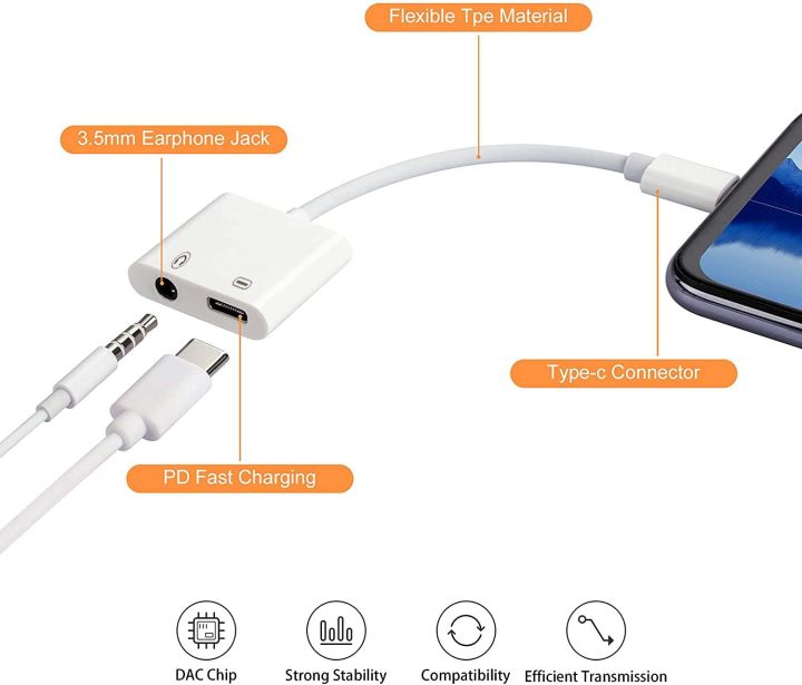 2%20in%201%20Dual%20Ports%20Splitter%20Adapter/%203.5mm%20Lightning%20Port/%20Headphone%20Jack%20Aux%20Audio%20&%20Charger%20Earpods%20Earphones%20i3%20i5%20i7%20i11%20i13%20Connector%20-%20Image%207