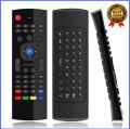MX3 - Air Mouse Remote - For Android Tv Box, Television & Computer - Smart Air Fly Mouse - Mini Keyboard - Built-in QWERTY Keyboard - Universal 3 in 1 Smart TV Box Remote working all Android Box. 