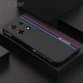Hontinga for Infinix Note 30 Pro Back Cover Fashion Racing Side Design Phone Case Square Soft Liquid Silicone Mobile Cover. 
