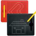 Magpad Magnetic Drawing Board - Large and Small | Magnetic Ball Drawing Board Steel Ball Free Painting Magnetic Drawing Board Kids Educational Toys | Children's toys, magnetic steel beads, plastic board. 
